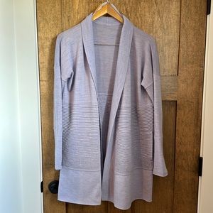 Lululemon Wrap Sweater.